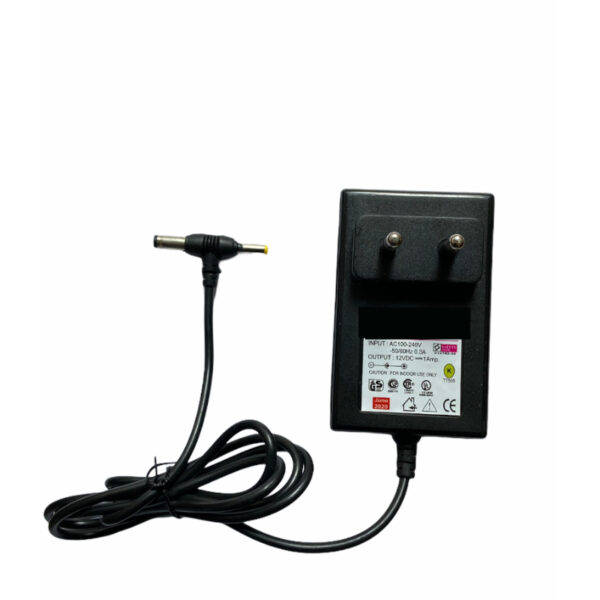 12V 1A DC Supply Power Adapter with DC & Sony Pin,