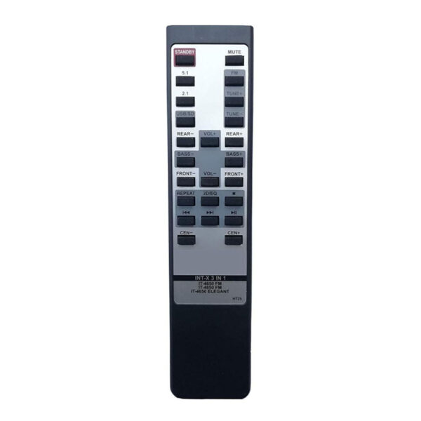 Intex Home Theatre Remote No. IT-4650 | 4850