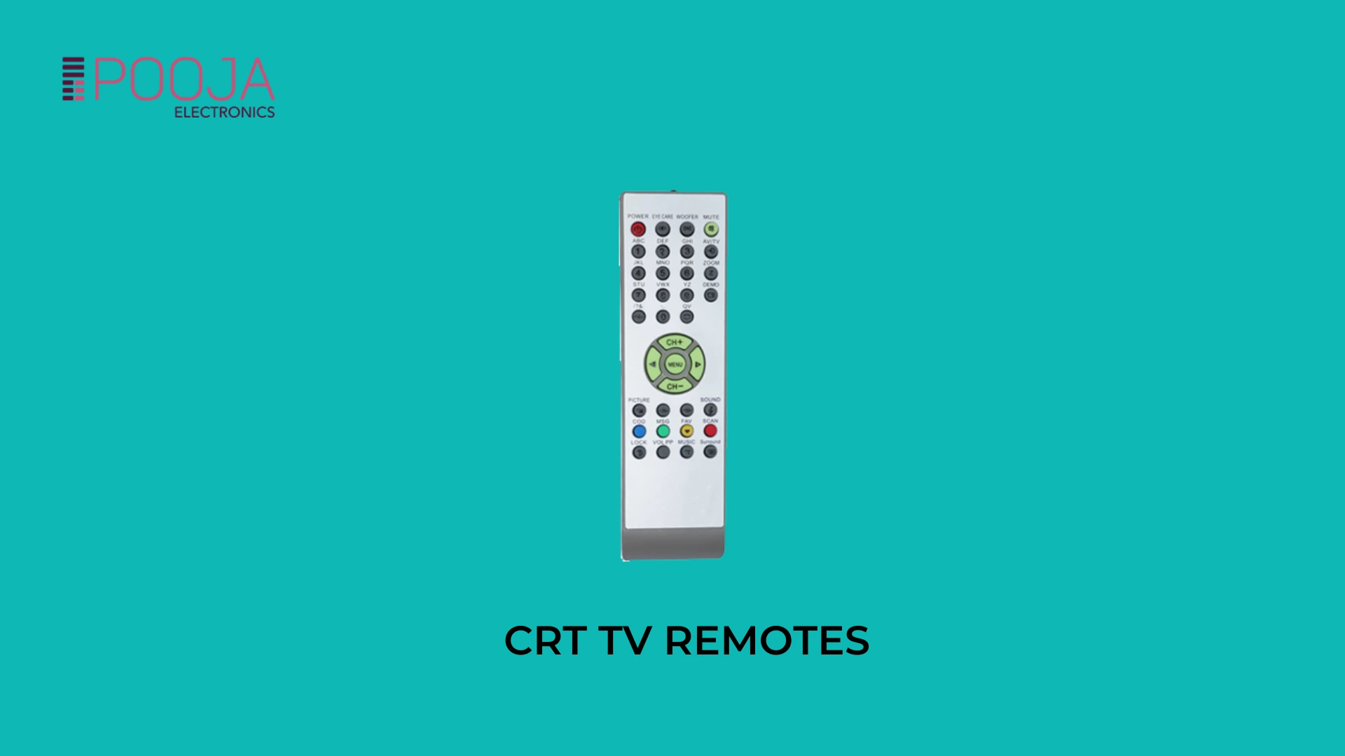 crt tv remotes