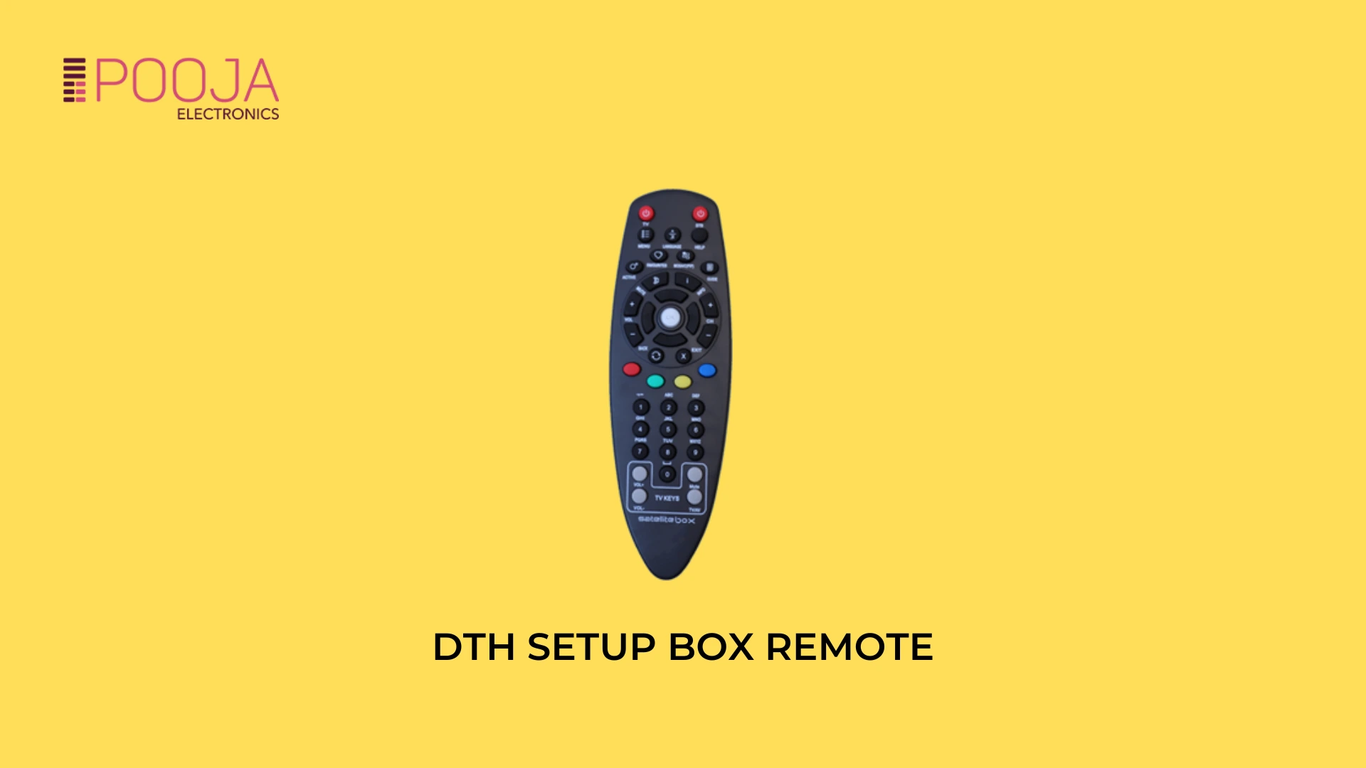 dth setup box remote
