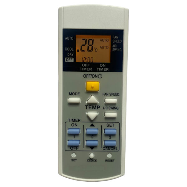 Compatible Panasonic AC Remote Control No. 29 (Backlight)