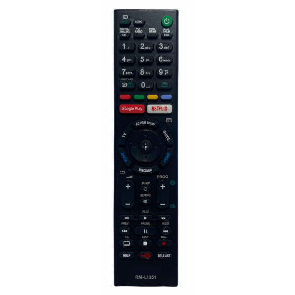 Compatible Sony Smart TV LCD/LED Remote Control No. 845