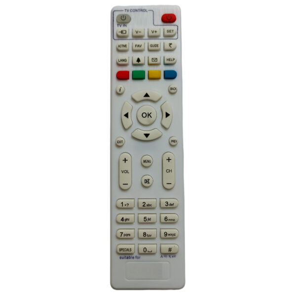 Compatible Videocon DTH | Videocon D2H Set Top Box Remote No. 940