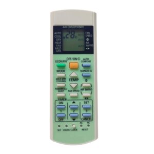 Upix Compatible Panasonic & Inverter AC Remote No. 187 (No Backlight)