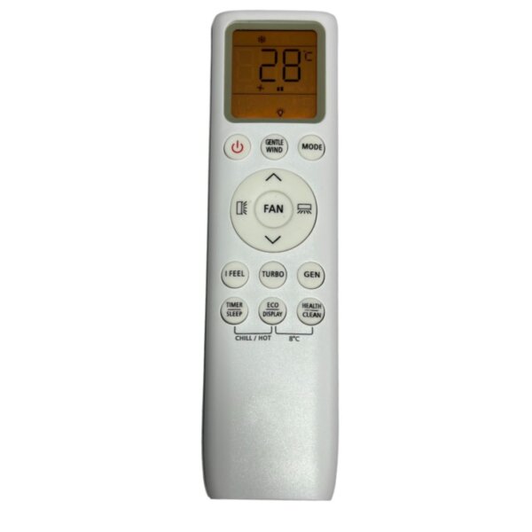 Upix Compatible TCL AC Remote No. 241A (with Backlight)