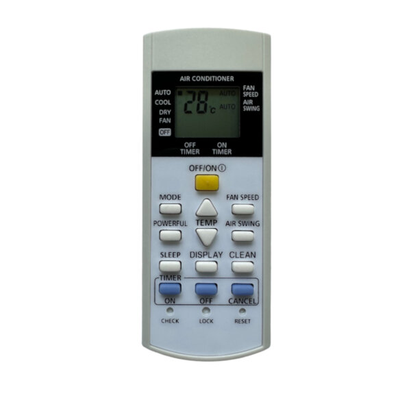 Upix Compatible Panasonic AC Remote No. 29H (No Backlight)