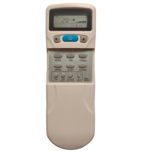 Upix Compatible Azure AC Remote No. 108 (No Backlight)