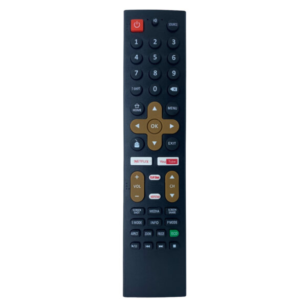Upix Compatible Treeview Smart TV Remote No. 1089 (No Voice)