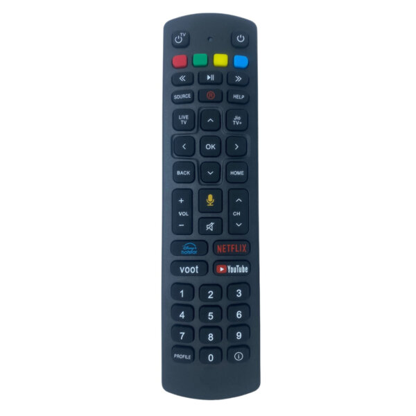 Upix Compatible Jio Fiber Set Top Box Remote No. 1096 (With Voice)