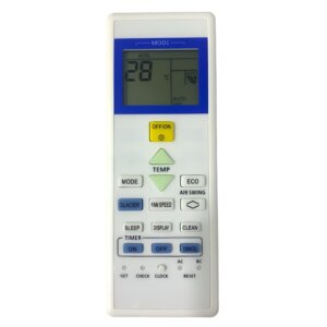 Upix Compatible Sanyo AC Remote No. 157D (No Backlight)
