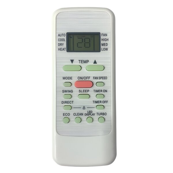 Upix Compatible Bluestar AC Remote No. 12A (No Backlight)