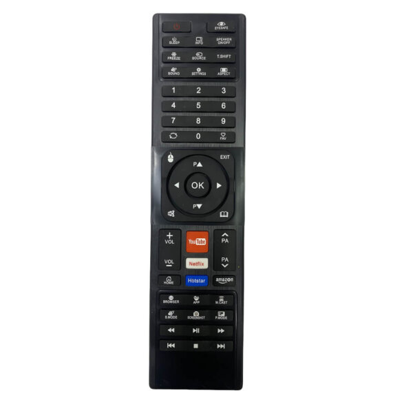 Upix Compatible China Smart TV LCD/LED Remote No. 1143 (No Voice)