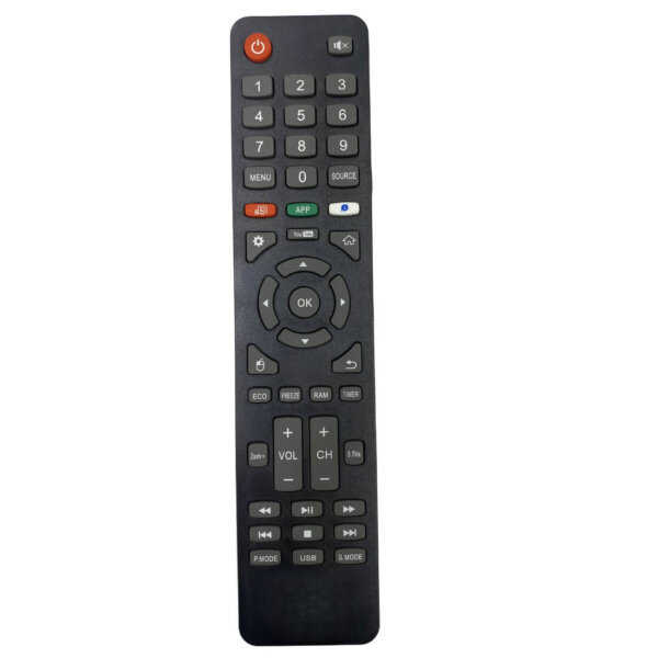 Upix Compatible China Smart TV Remote No. 1144 (No voice)
