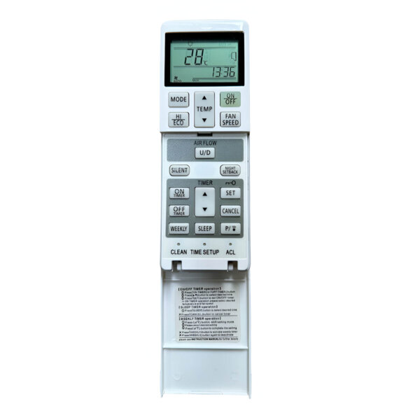 Upix Compatible Mitsubishi AC Remote No. 250 (No Backlight)