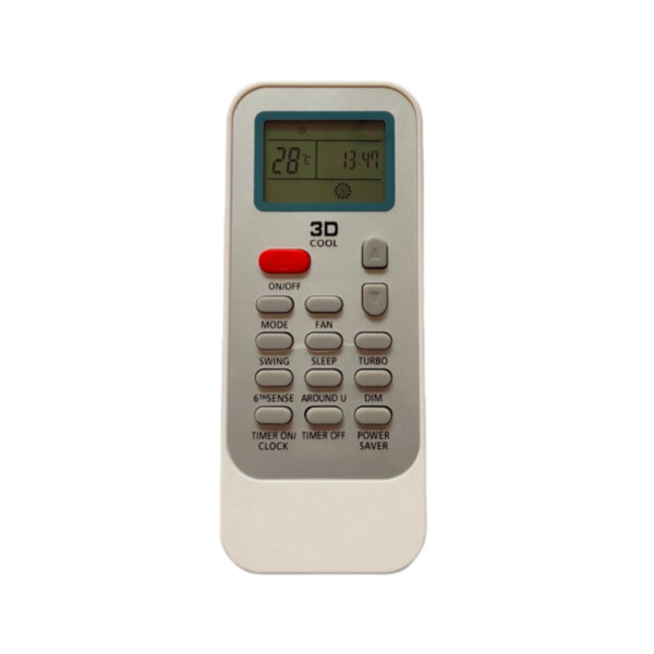 Upix Compatible Whirlpool AC Remote No. 129 (No Backlight)