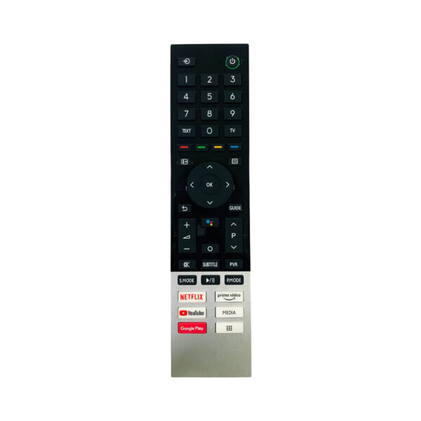 Upix Compatible for Toshiba Smart TV Remote No. 1231 (with Voice)