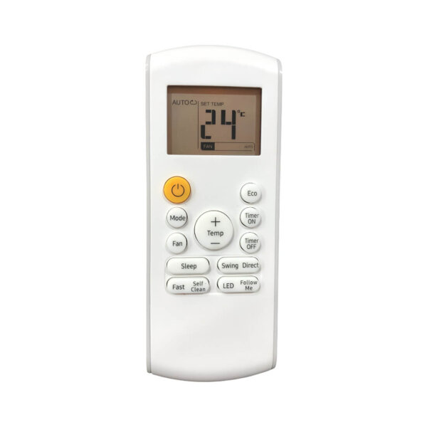 Upix Compatible for Samsung AC Remote No. 184B (with Backlight)