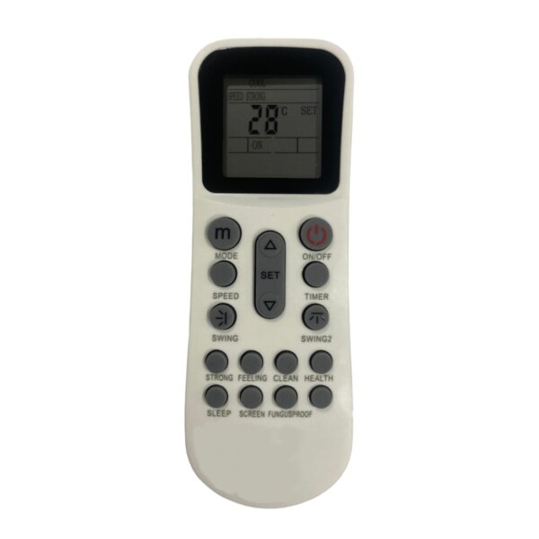 Upix Compatible Aux AC Remote No. 125 (No Backlight)