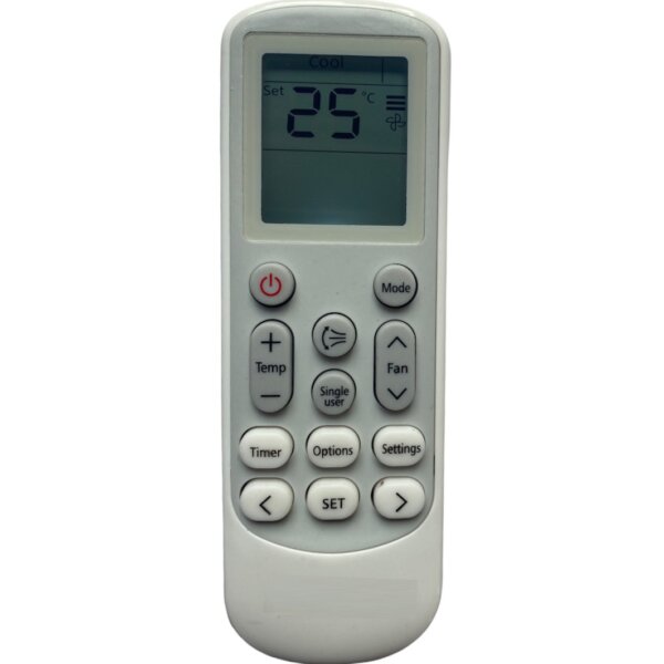 Upix Compatible Samsung & Samsung Inverter AC Remote No. 144 (with Backlight)