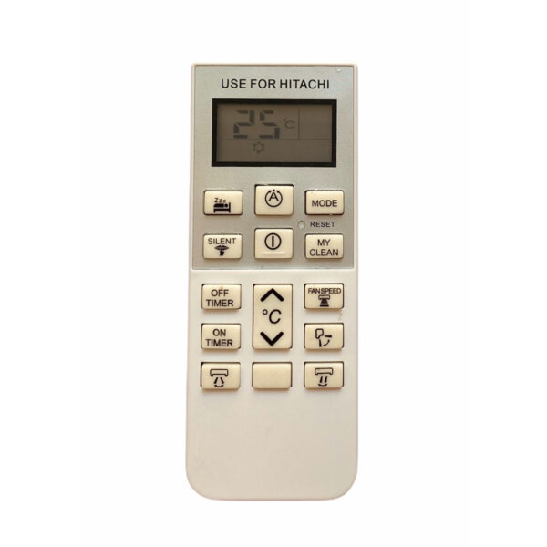 Upix Compatible Hitachi AC Remote No. 168B (No Backlight)