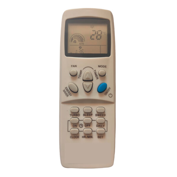 Upix Compatible Carrier AC Remote No. 100 (No Backlight)