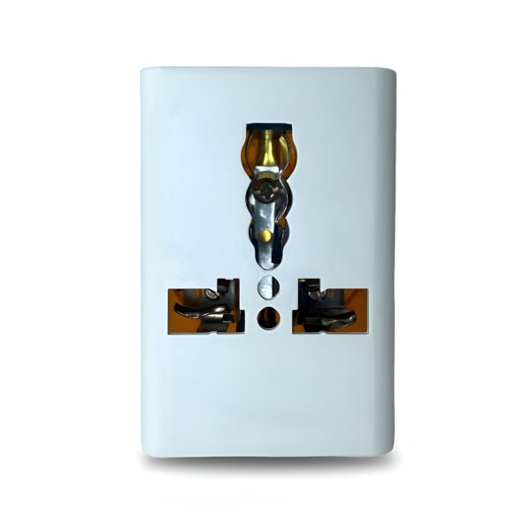 Upix 3 Pin Travel Universal Multi Plug