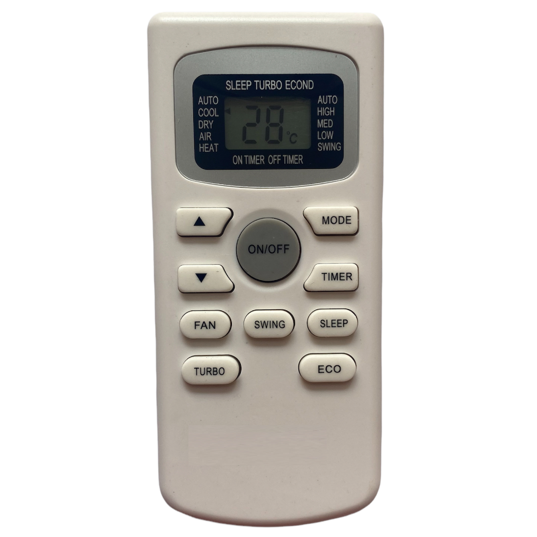 Upix Compatible Whirlpool AC Remote No. 116 (No Backlight)