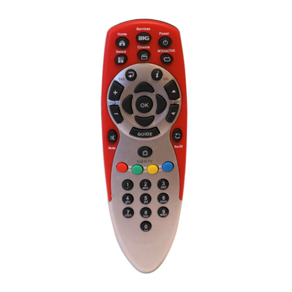 Upix Compatible BigTV Set Top Box Remote No. 347
