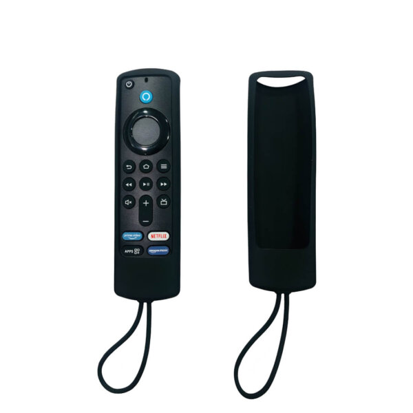 Upix Silicone TV Remote Cover Case Only for Amazon Fire Stick Smart TV LCD/LED Remote