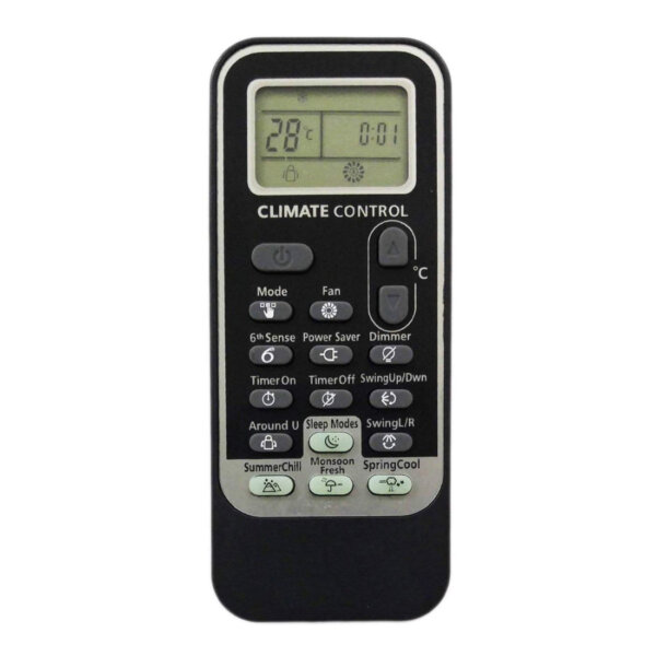 Upix Compatible Whirlpool AC Remote No. 192 (No Backlight)