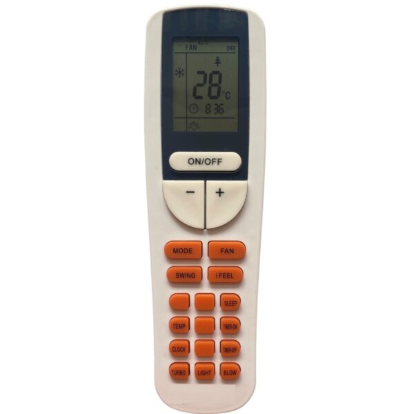 Upix Compatible Intec AC Remote No. 133 (No Backlight)