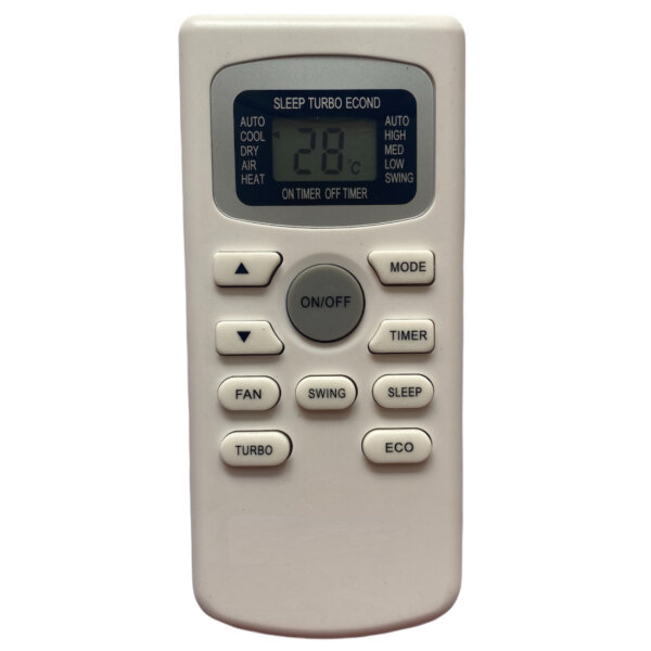 Upix Compatible TCL AC Remote No. 116 (No Backlight)