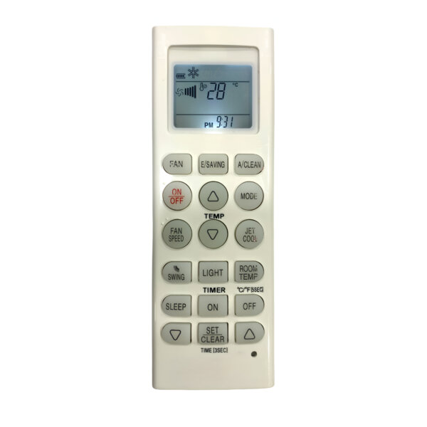 Upix Compatible LG AC Remote No. 36 (with Backlight)