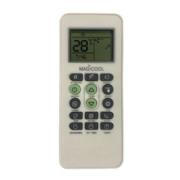 Upix Compatible Whirlpool AC Remote No. 173 (No Backlight)