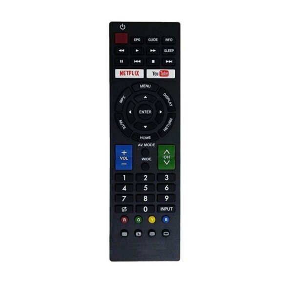 Upix Compatible Sharp Smart TV Remote No. 574 (No Voice)