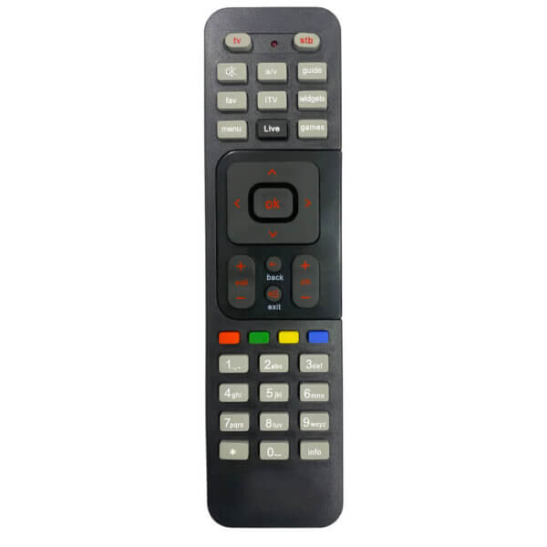 Upix Compatible Airtel DTH Remote No. 6 (No Recording)