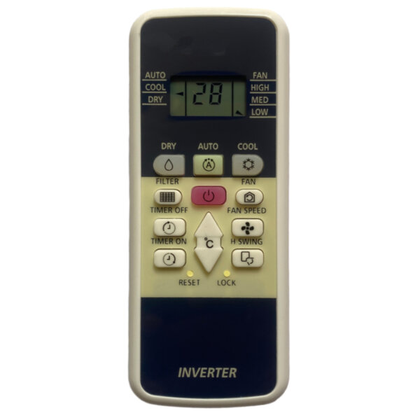 Upix Compatible Hitachi & Hitachi Inverter AC Remote No. 220 (No Backlight)