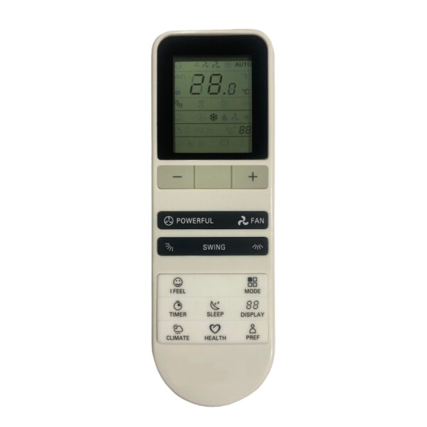 Upix Compatible Bluestar AC Remote No. 227 (No Backlight)