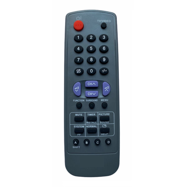 Upix Compatible Sharp CRT TV Remote No. URC128