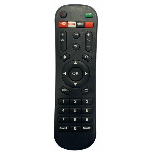 Upix Compatible HOM Smart TV Remote No. 795 (No Voice)