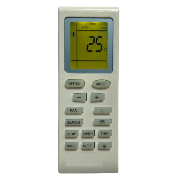 Upix Compatible Kelvinator AC Remote No. 18 (with Backlight)