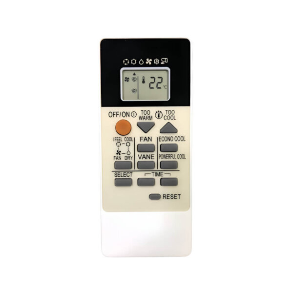 Upix Compatible Mitsubishi AC Remote No. 122A (No Backlight)