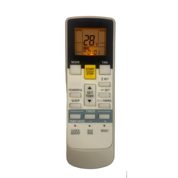Upix Compatible O General AC Remote No. 107A (with Backlight)