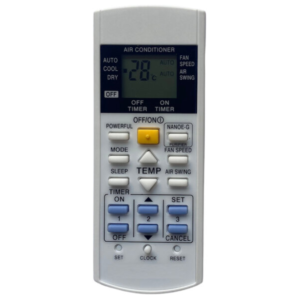 Upix Compatible Panasonic AC Remote No. 29D (No Backlight)