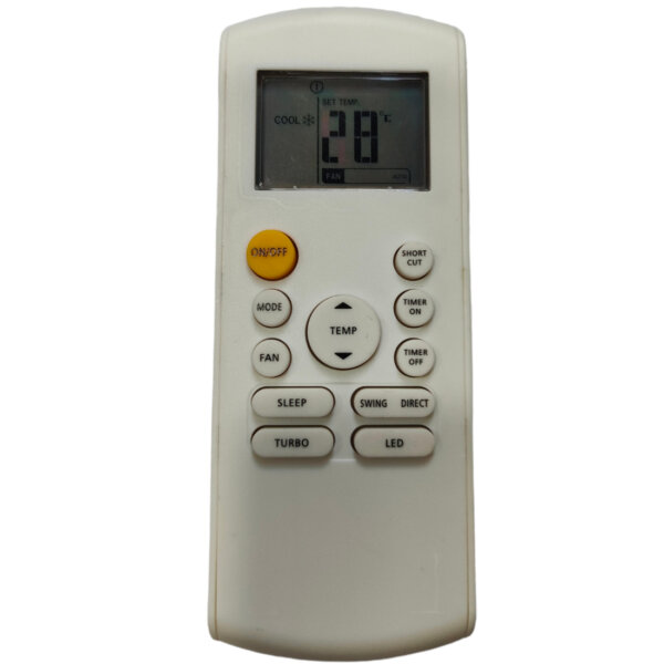 Upix Compatible Onida AC Remote No. 184 (No Backlight)