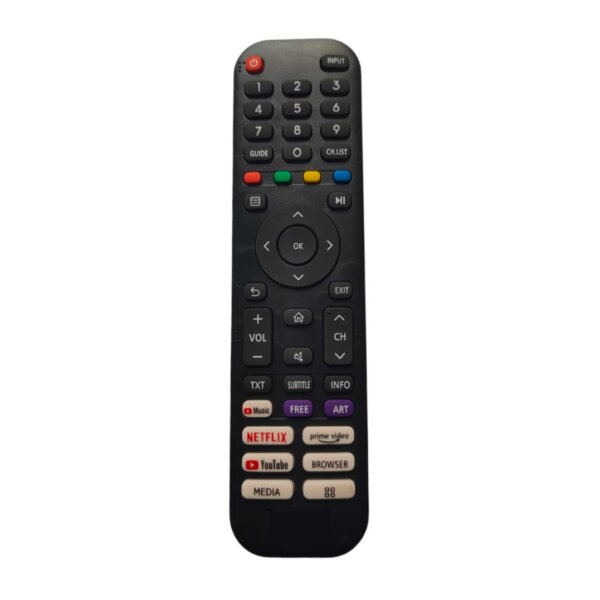 Upix Compatible Vu Smart TV Remote No. 986 (No Voice)