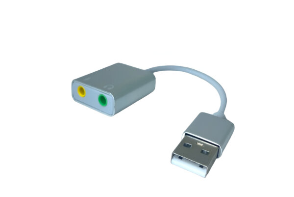 Upix USB Audio Adapter External Sound Card with 3.5mm