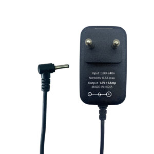 Upix 12V 1A DC Supply Power Adapter (with Slim Pin)