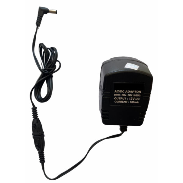 Upix 12V 500mA DC Supply Power Adapter (with DC Pin)