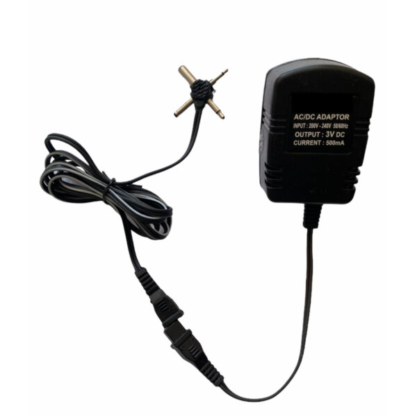 Upix 3V 500mA DC Supply Power Adapter (with 4 Pin)